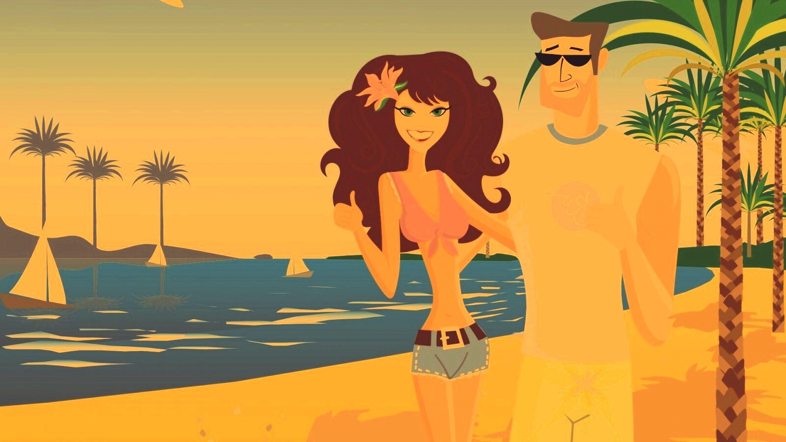 Отпуск на позитиве обои