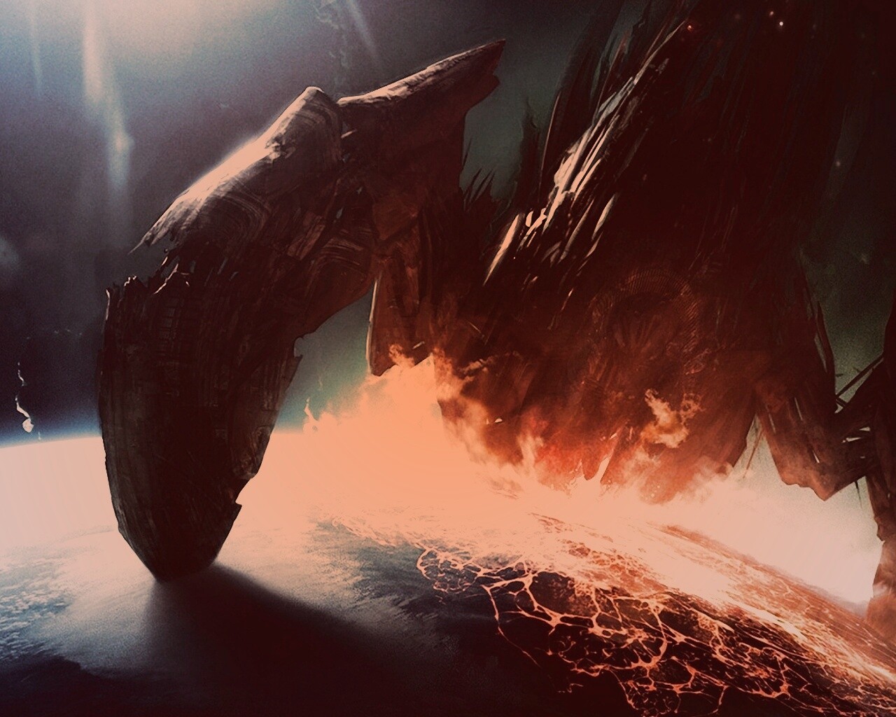 Космический взрыв обои