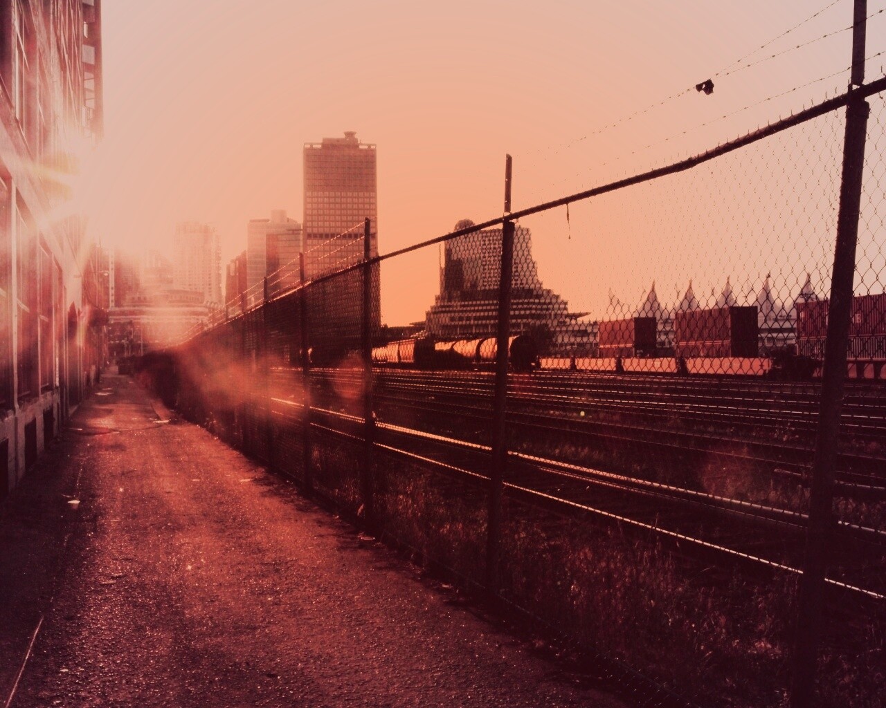 Железная дорога обои