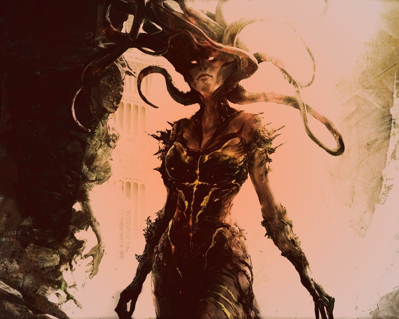 Горгона обои