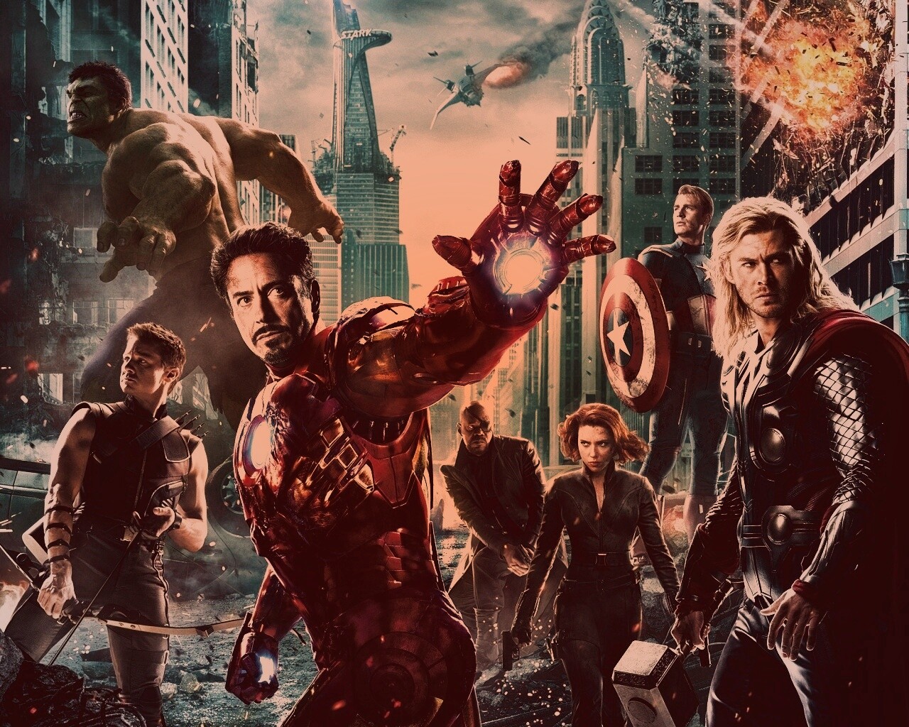 Мстители обои