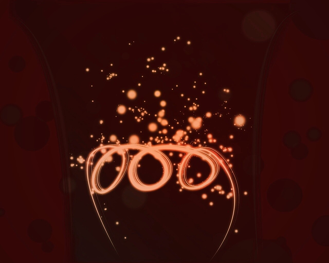 Огненные кольца обои