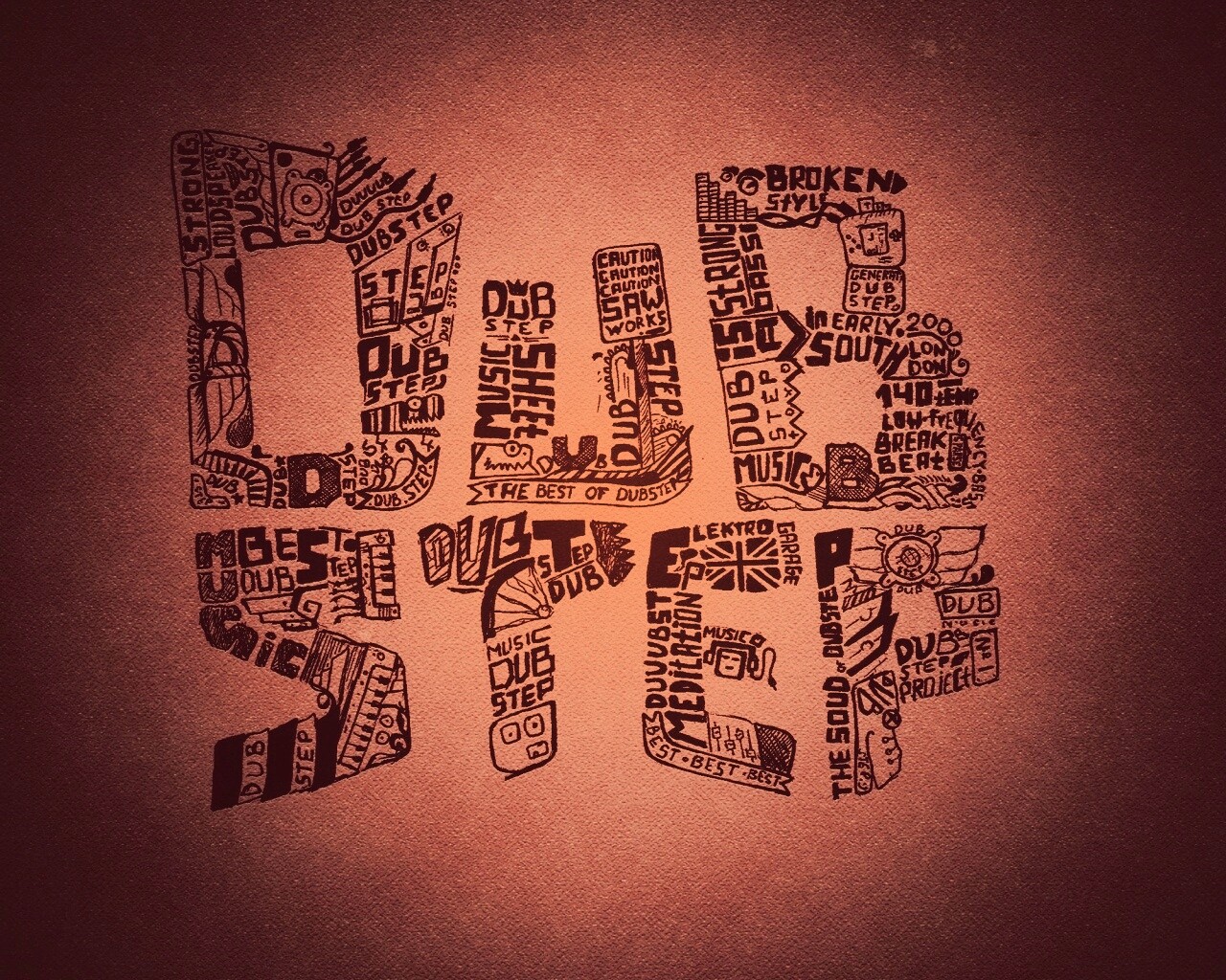 Дабстеп коллаж обои