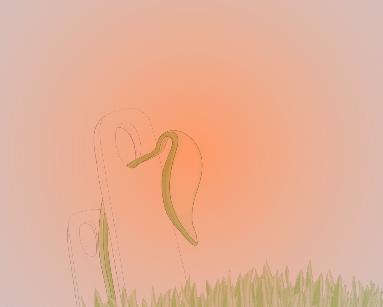 Поддержка для стебелька обои