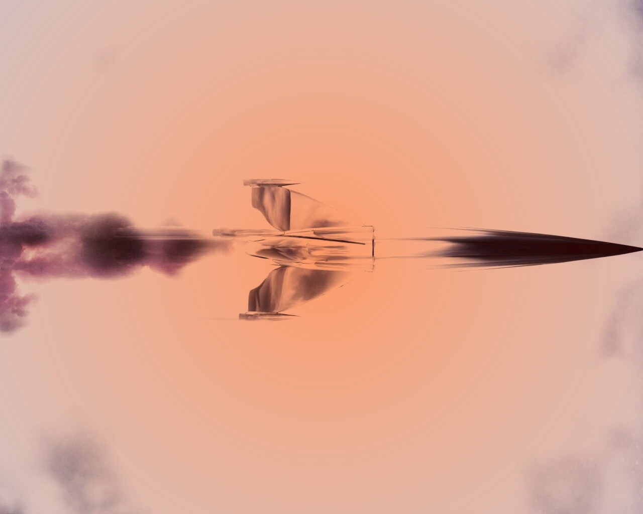 Ракета в полете обои