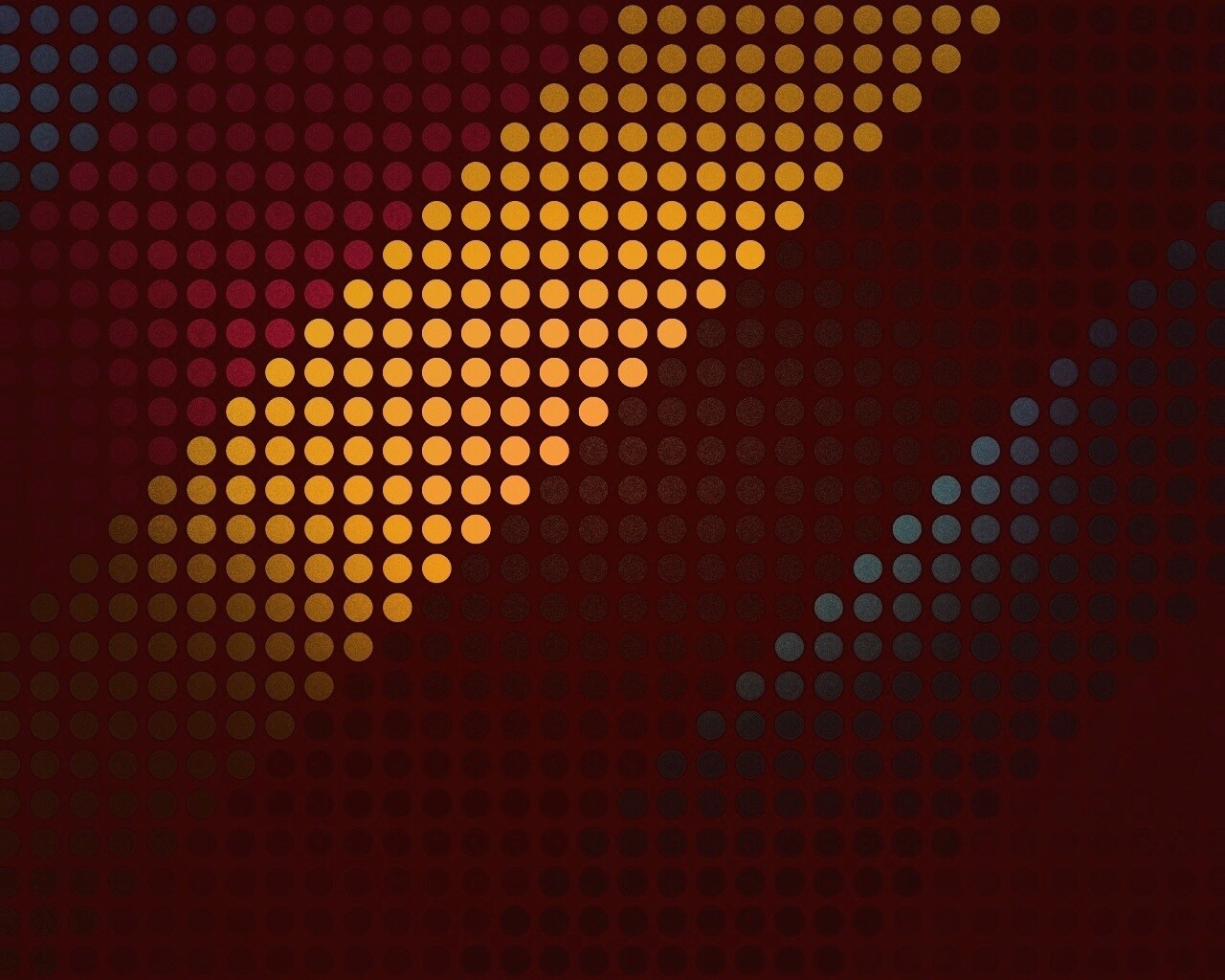 Полосы из цветных кругов обои