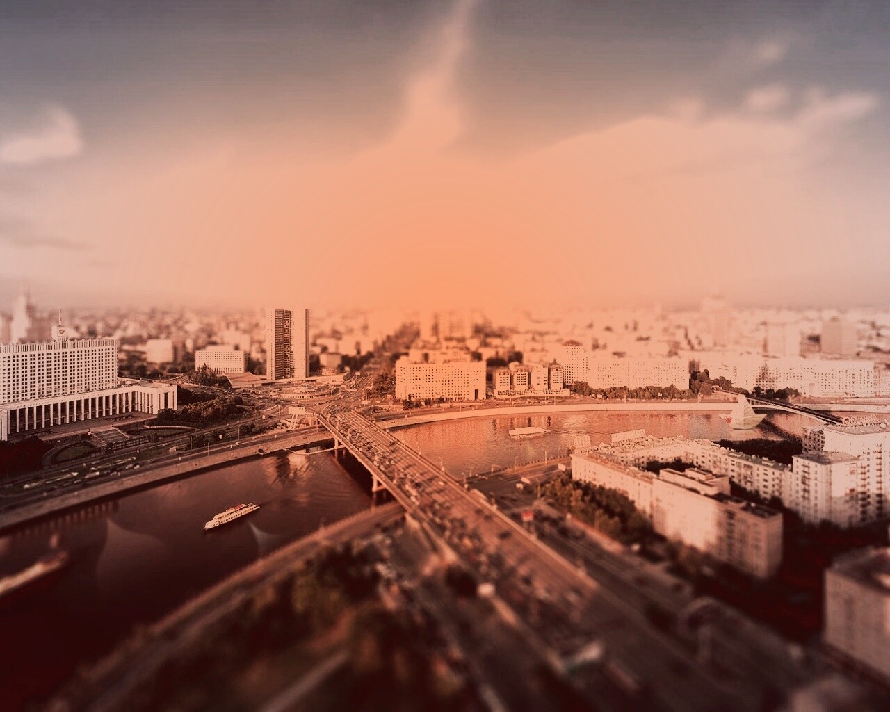 Московский пейзаж обои