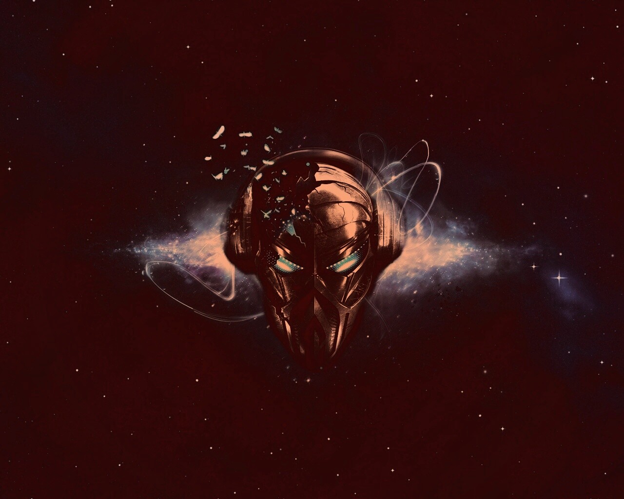 Космический логотип Пиратской Станции обои