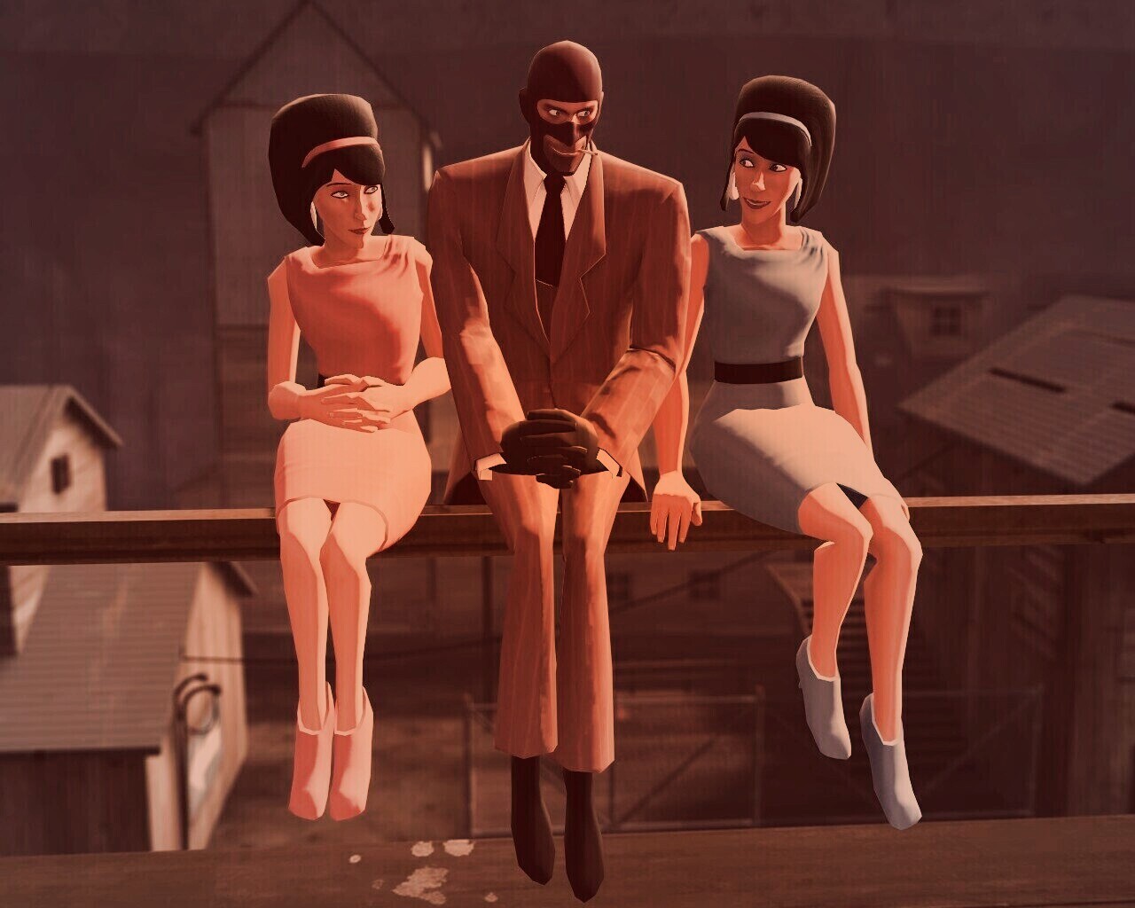 Шпион из Team Fortress 2 обои