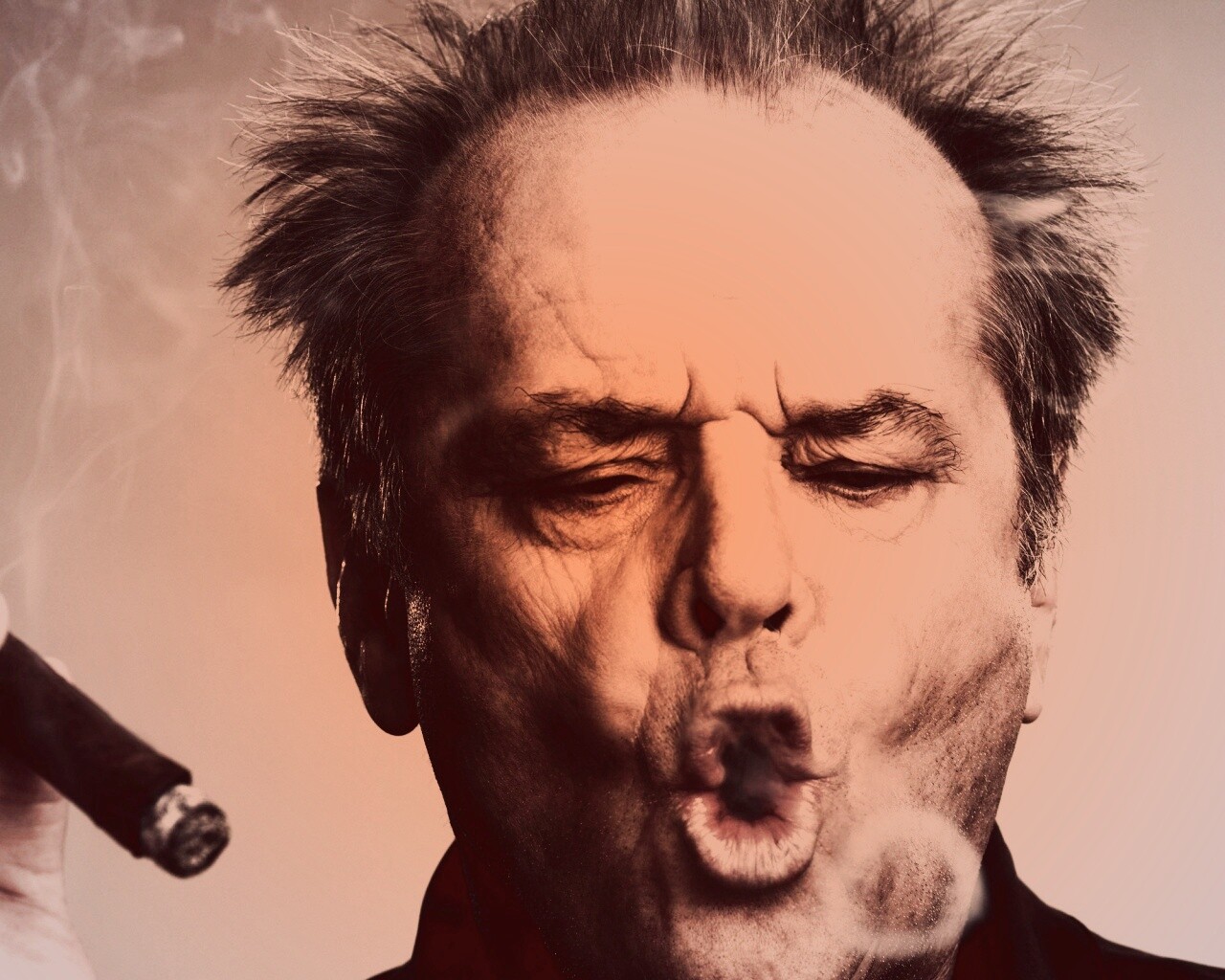 Колечко из дыма обои