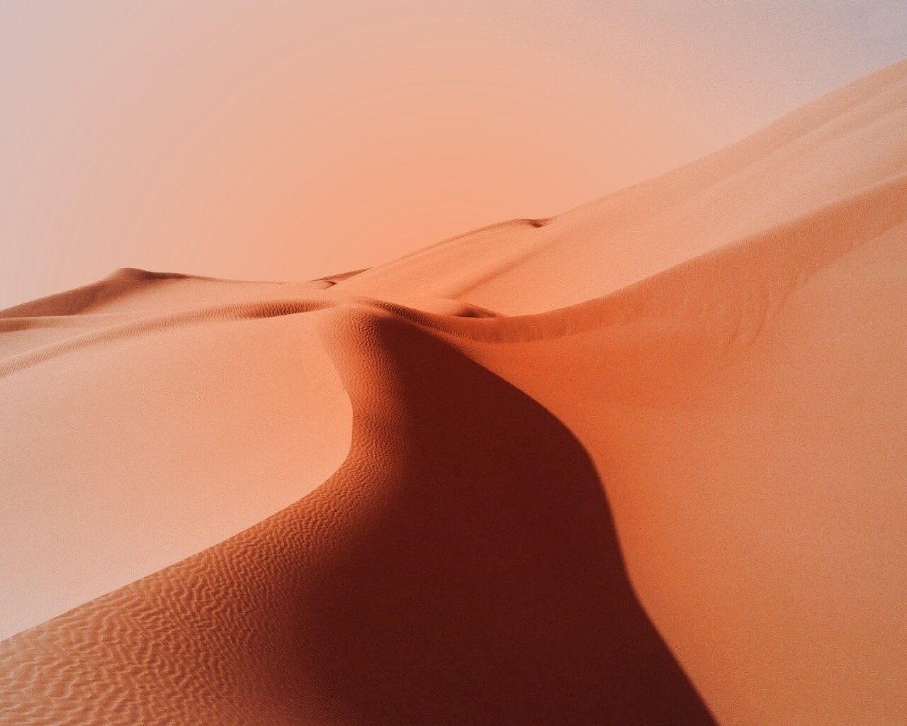 Барханы в пустыне обои