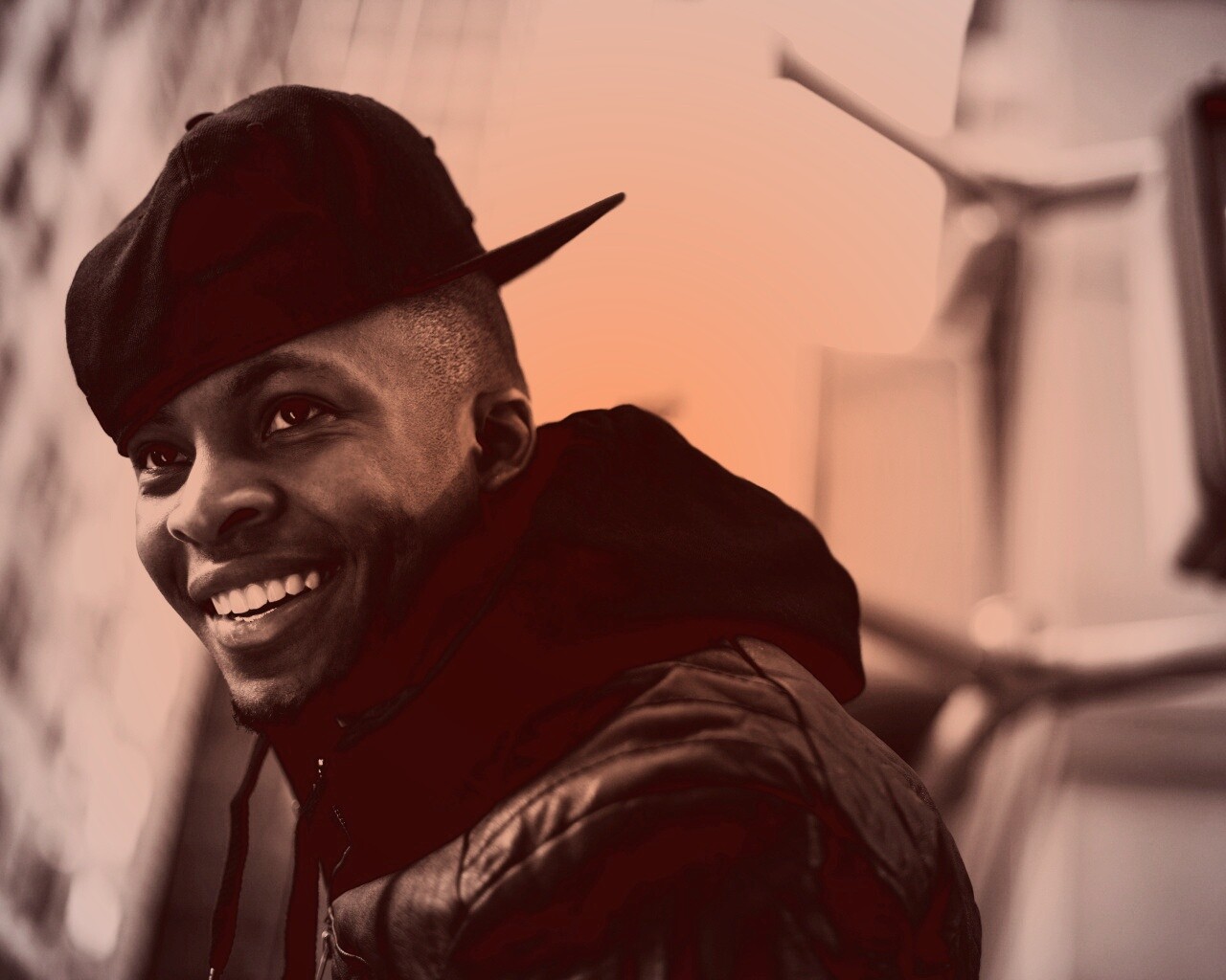 Веселый негр обои