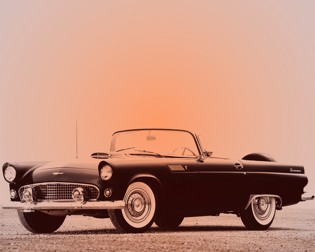 Черный Ford Tanderberg обои