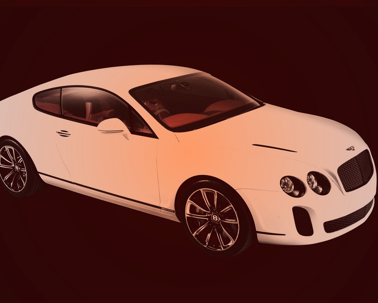 Трехдверный бентли обои