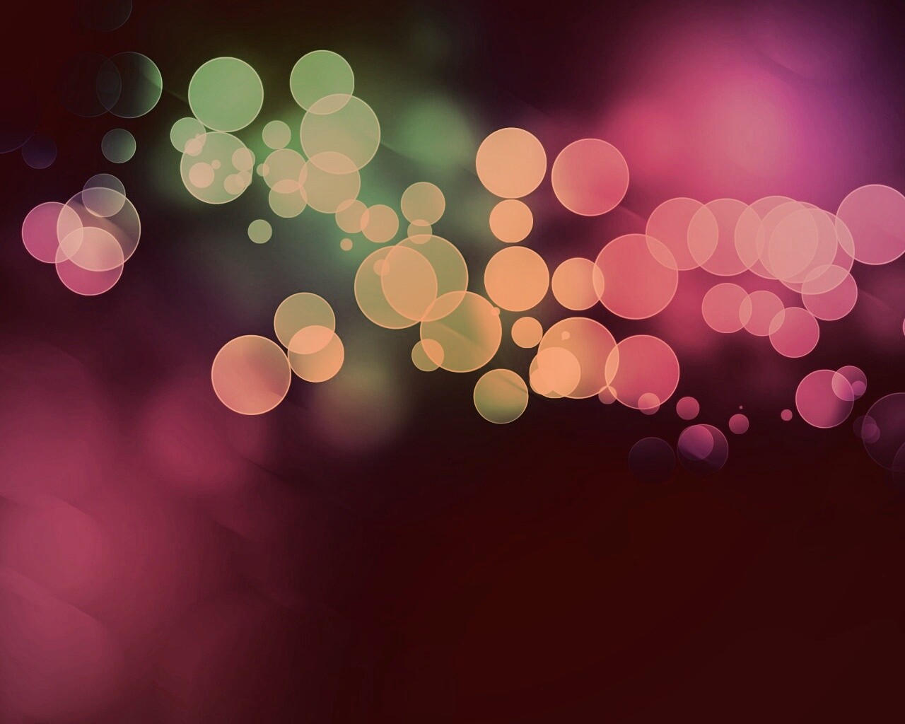 Разноцветные круги света обои