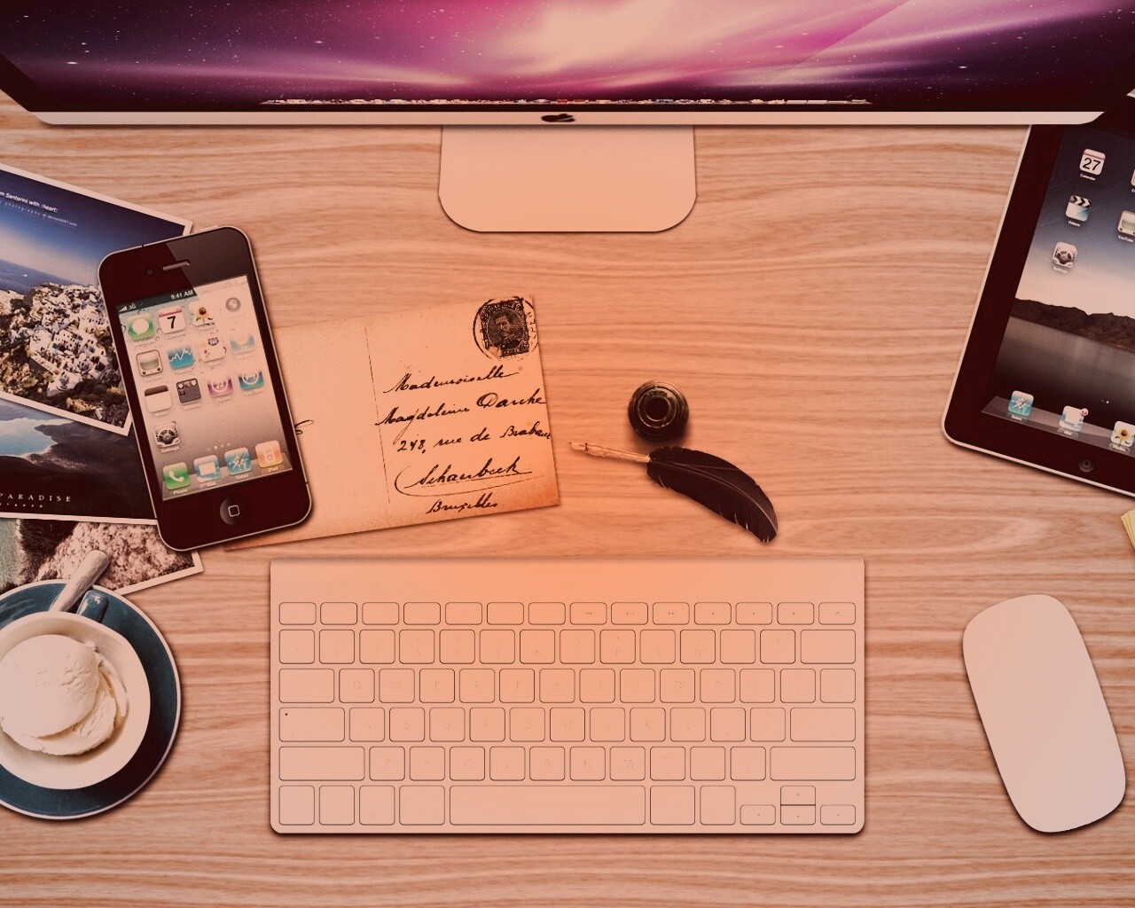 Мечта яблочника обои