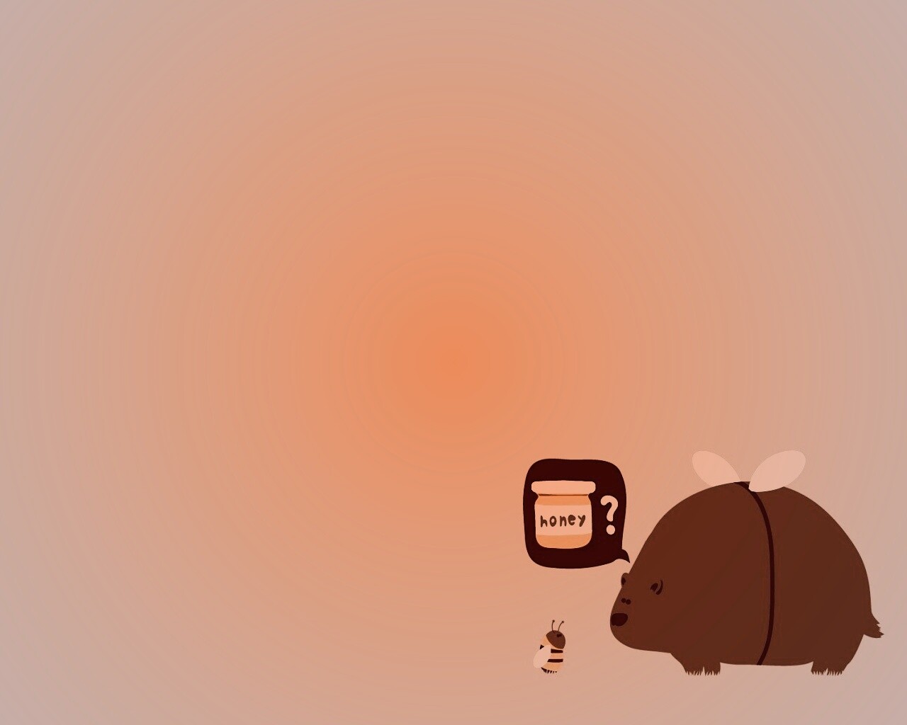 Мёд есть? обои