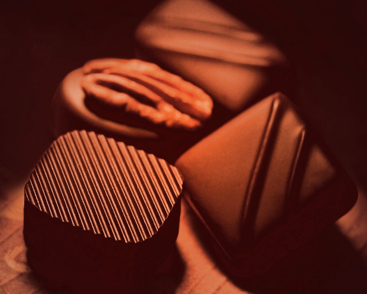 Шоколадные конфеты обои