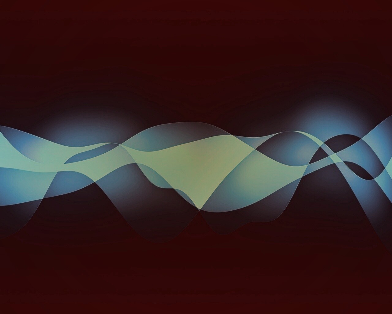 Синии волны обои