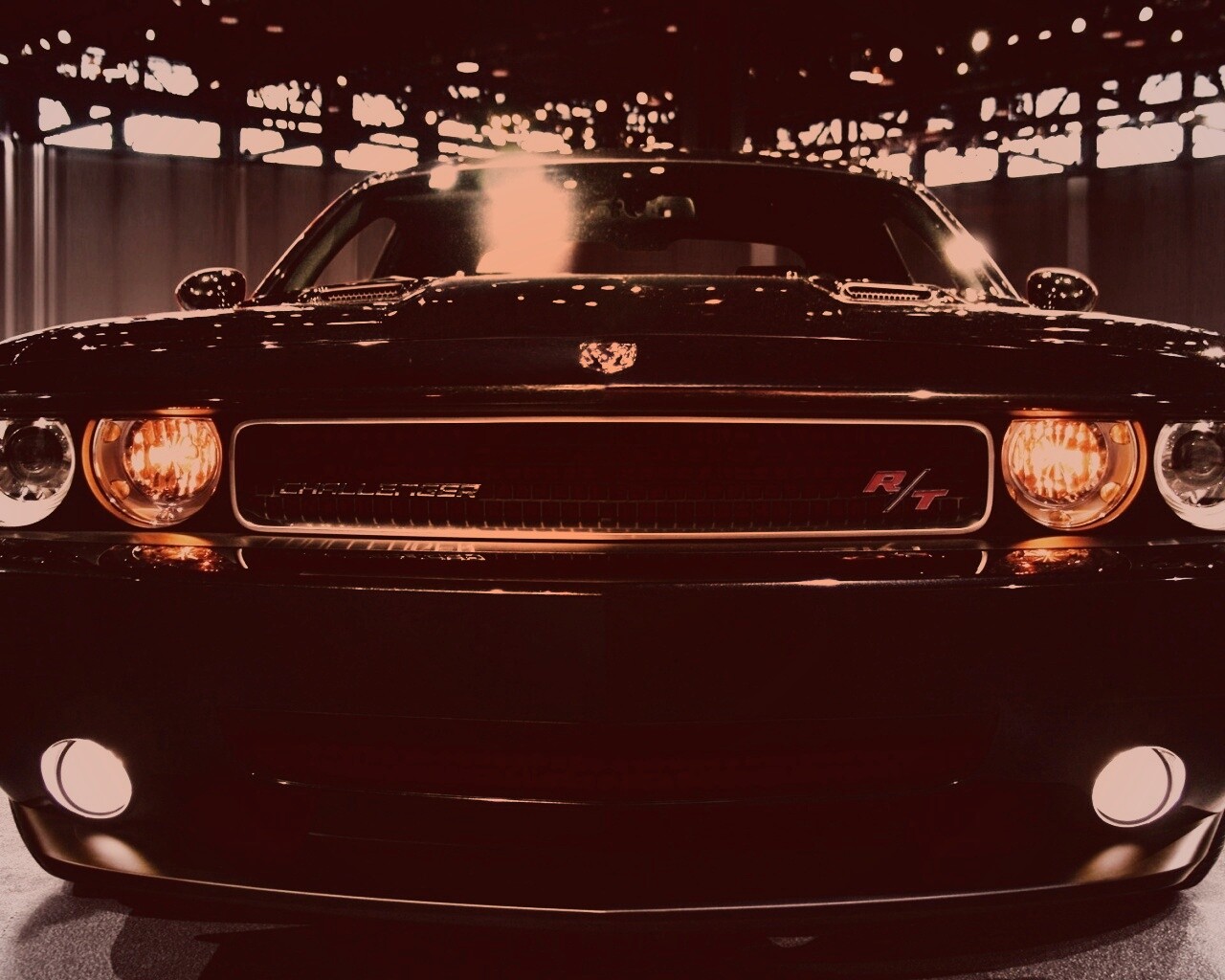 Фары Dodge Challender обои