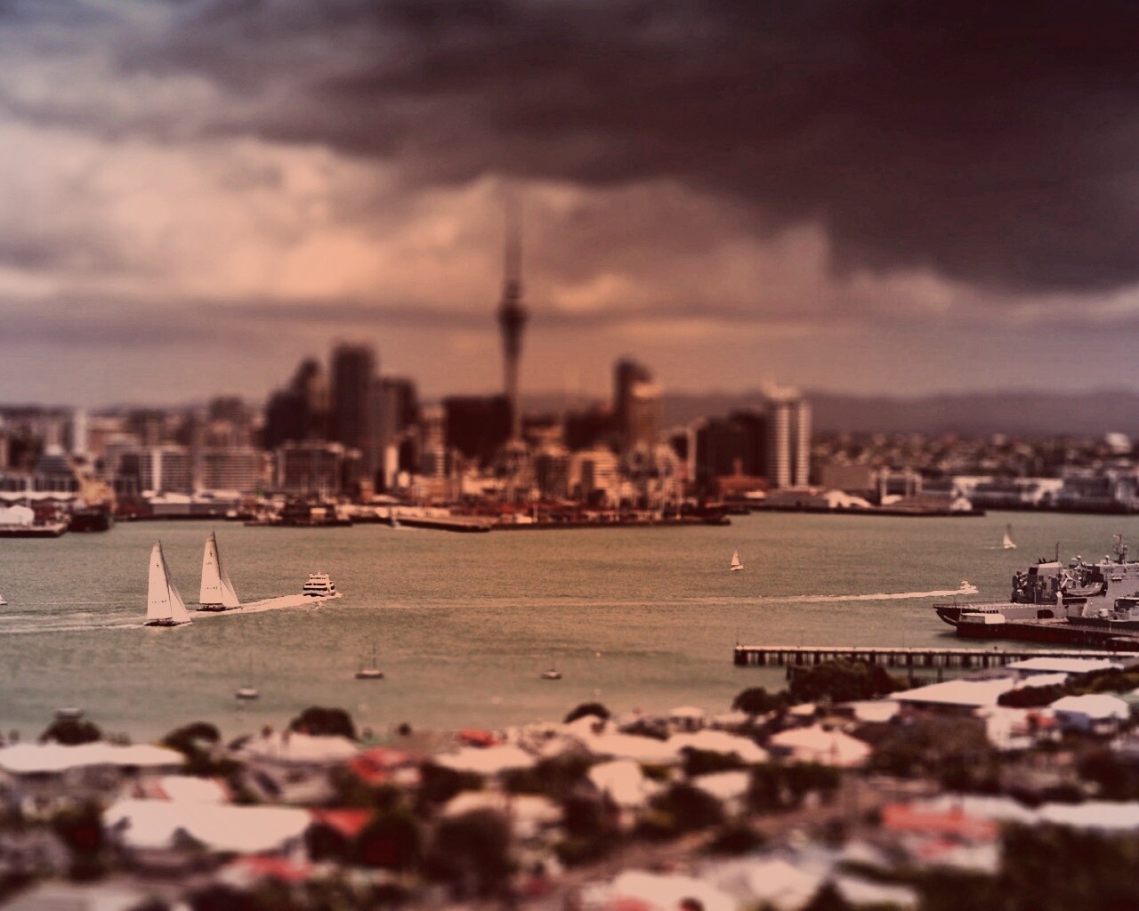 Гавань Торонто обои