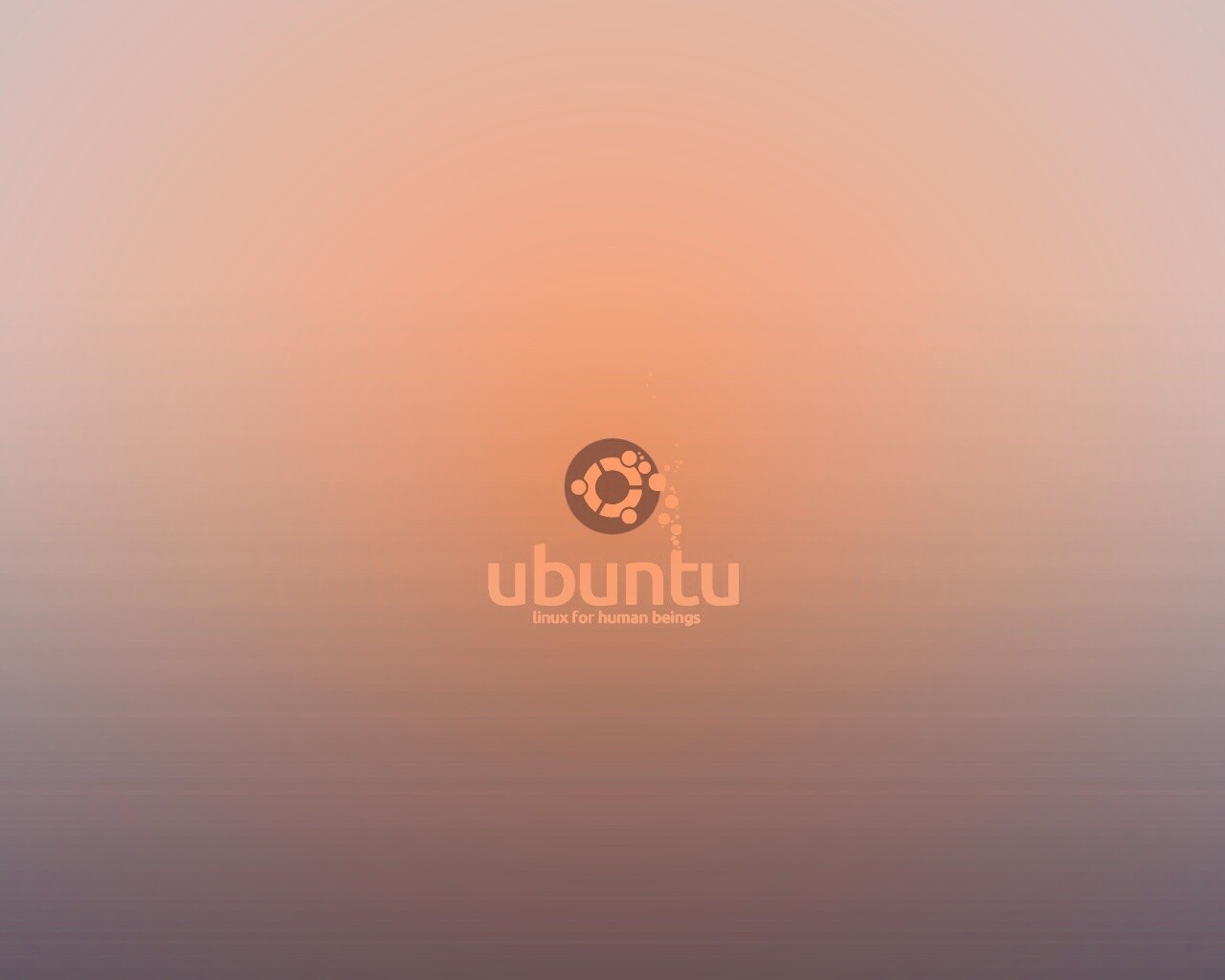 Логотип Ubuntu обои