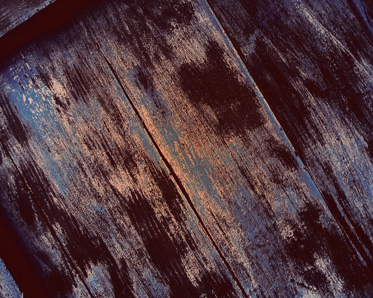 Некогда синий забор обои