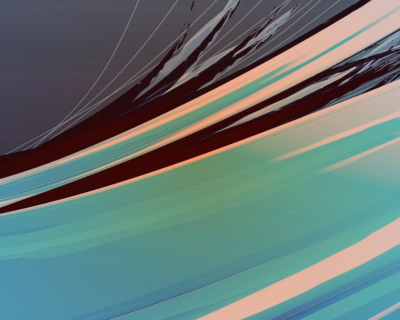 Синие и голубые линии обои