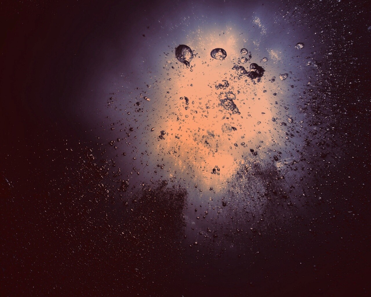 Всплывающие пузыри обои