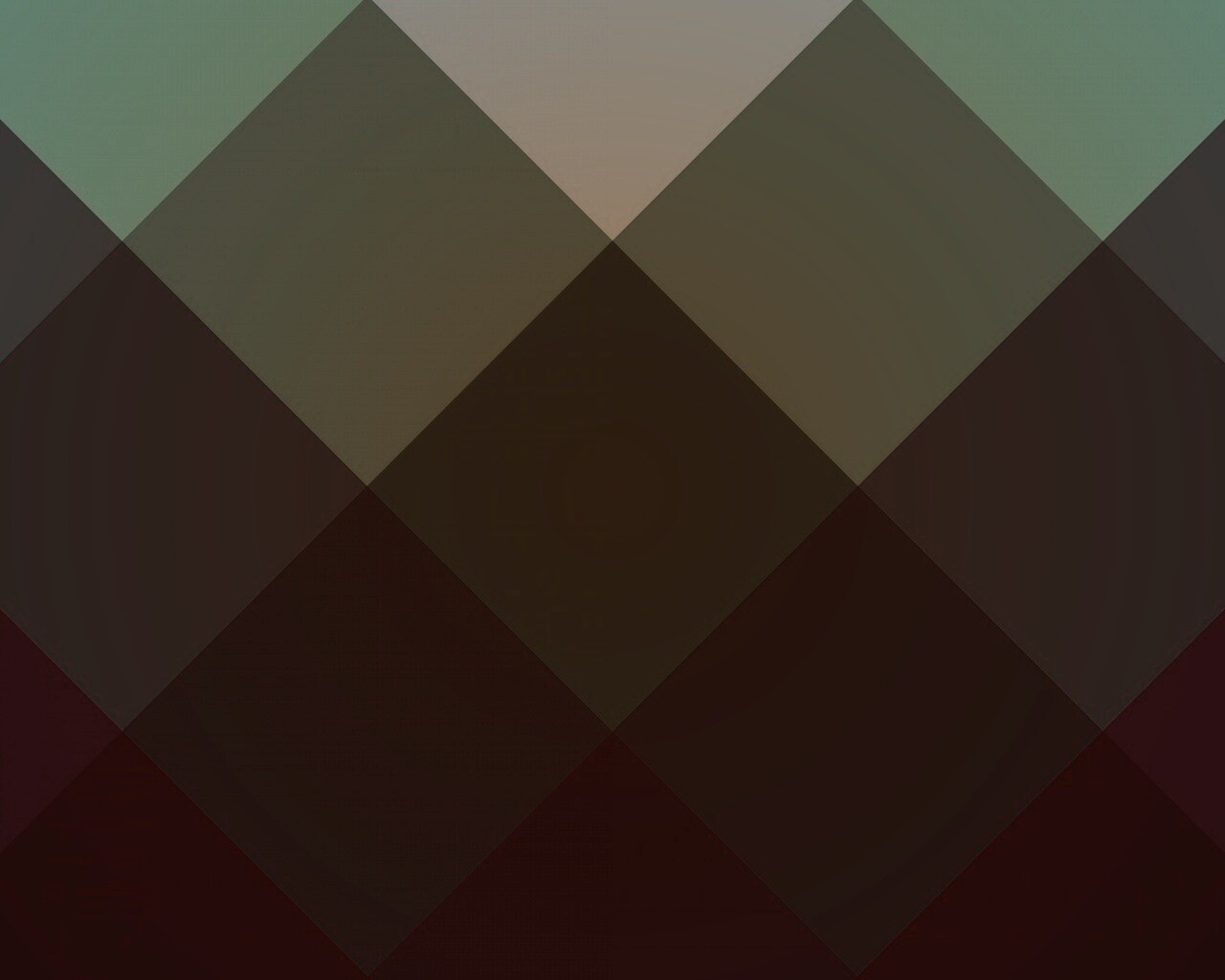 Зелёные ромбы обои