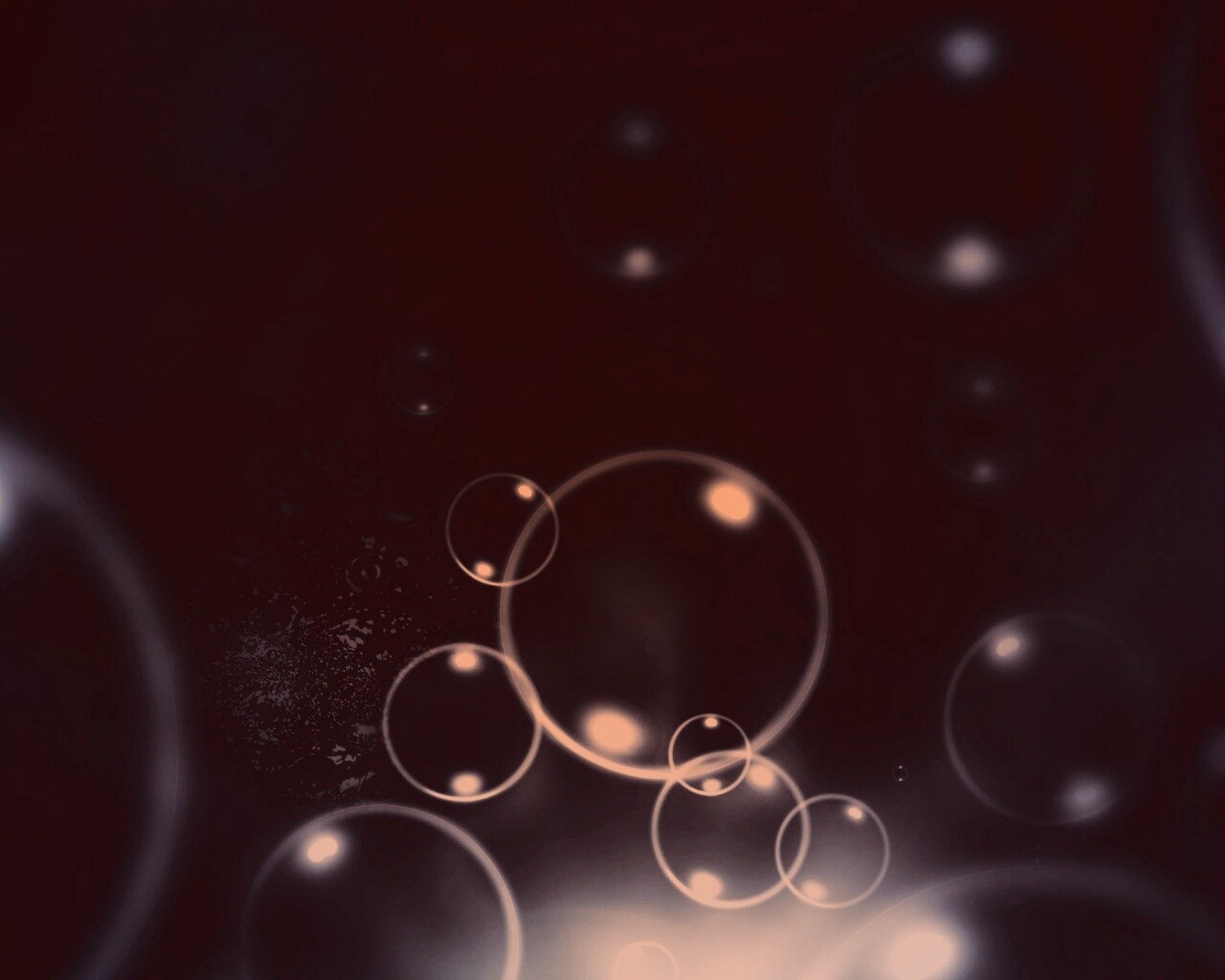 Пузыри в темной воде обои