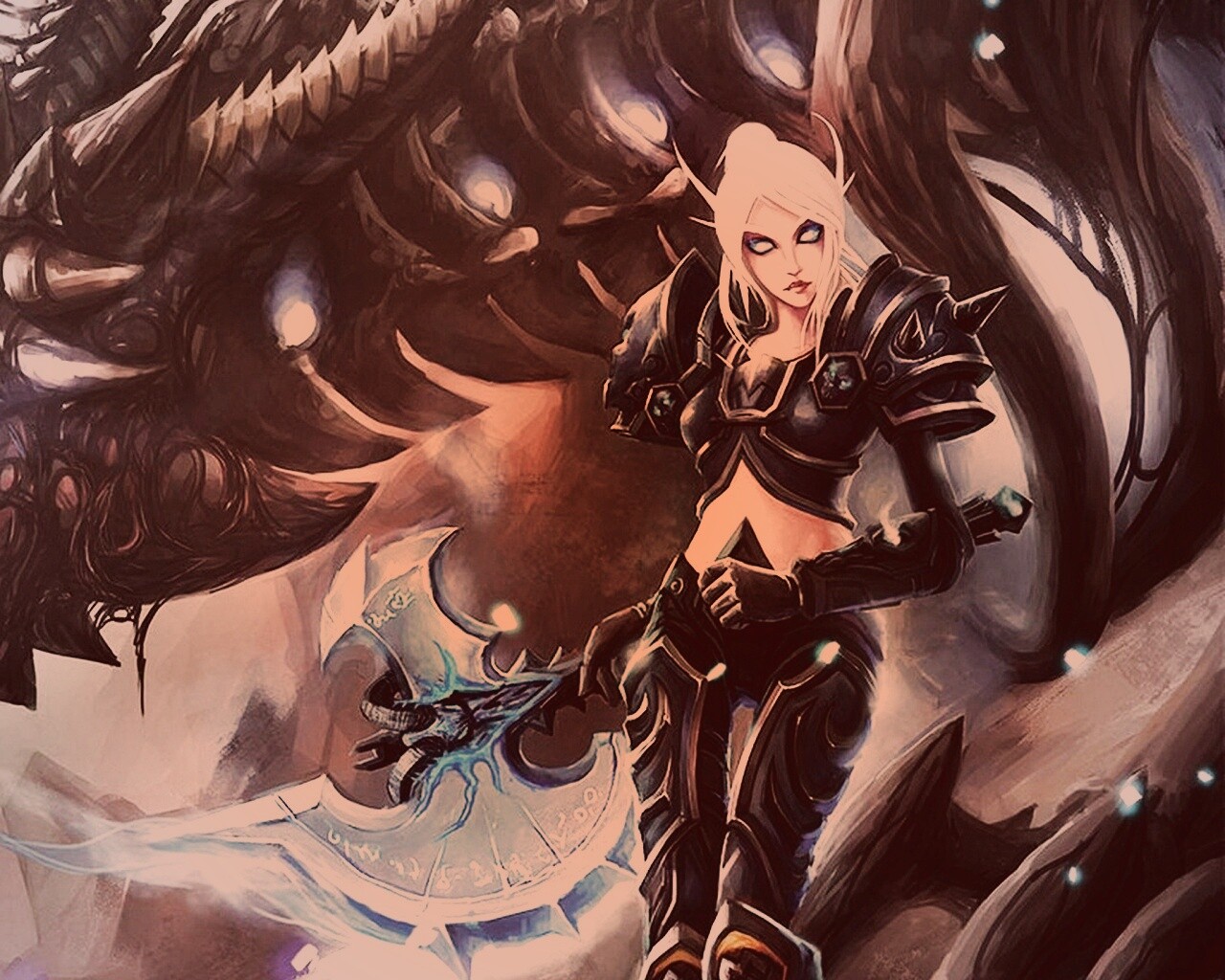 Героиня MMORPG обои