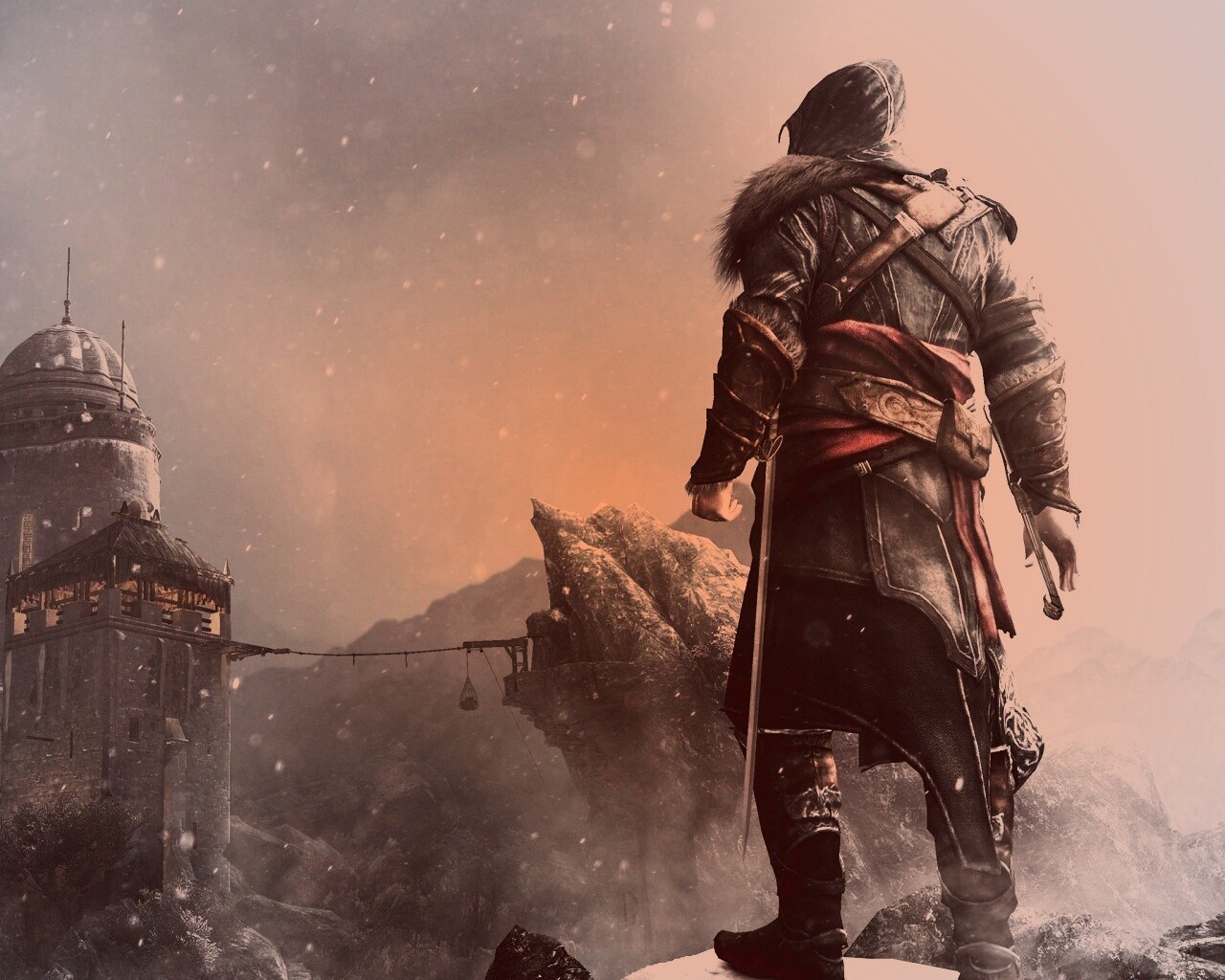 Ассасин в краю холода обои