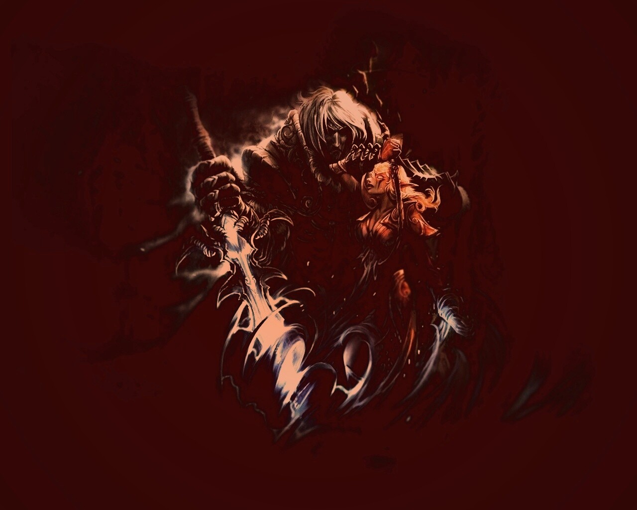 Ледяной клинок обои