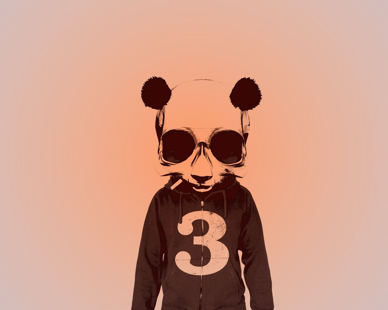 Гангста панда обои