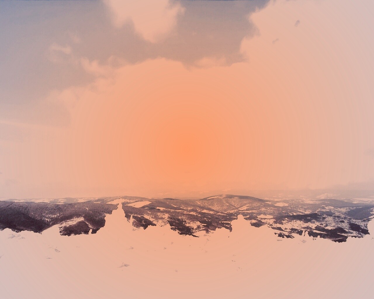 Горная вершина обои