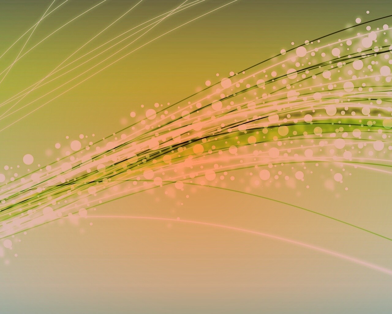 Пучок световых линий обои