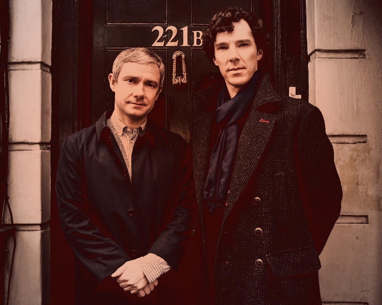 Шерлок и Ватсон обои