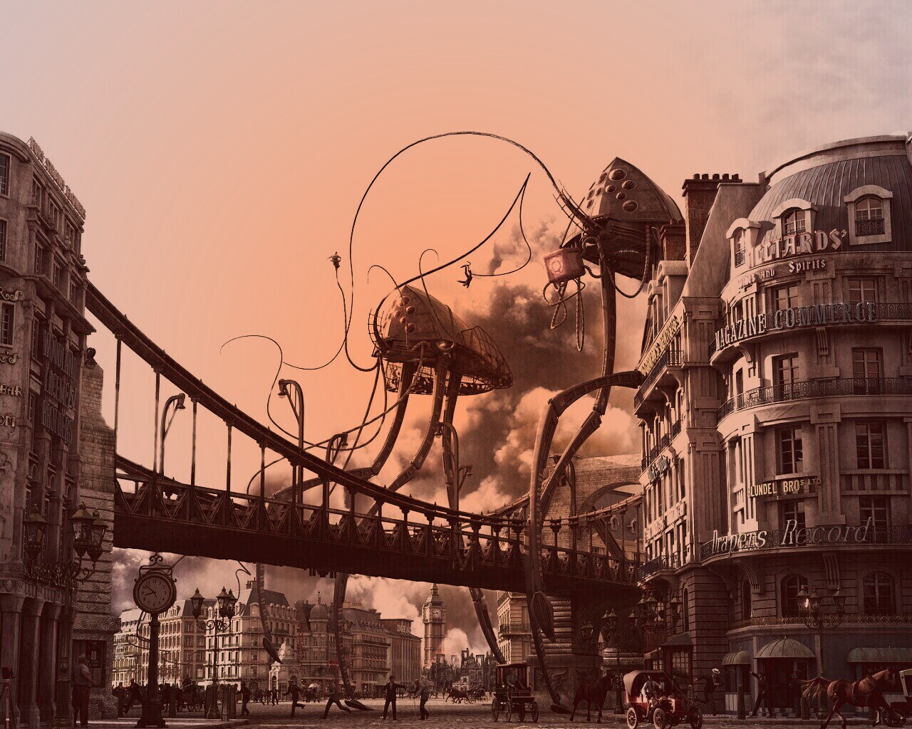 Война миров обои