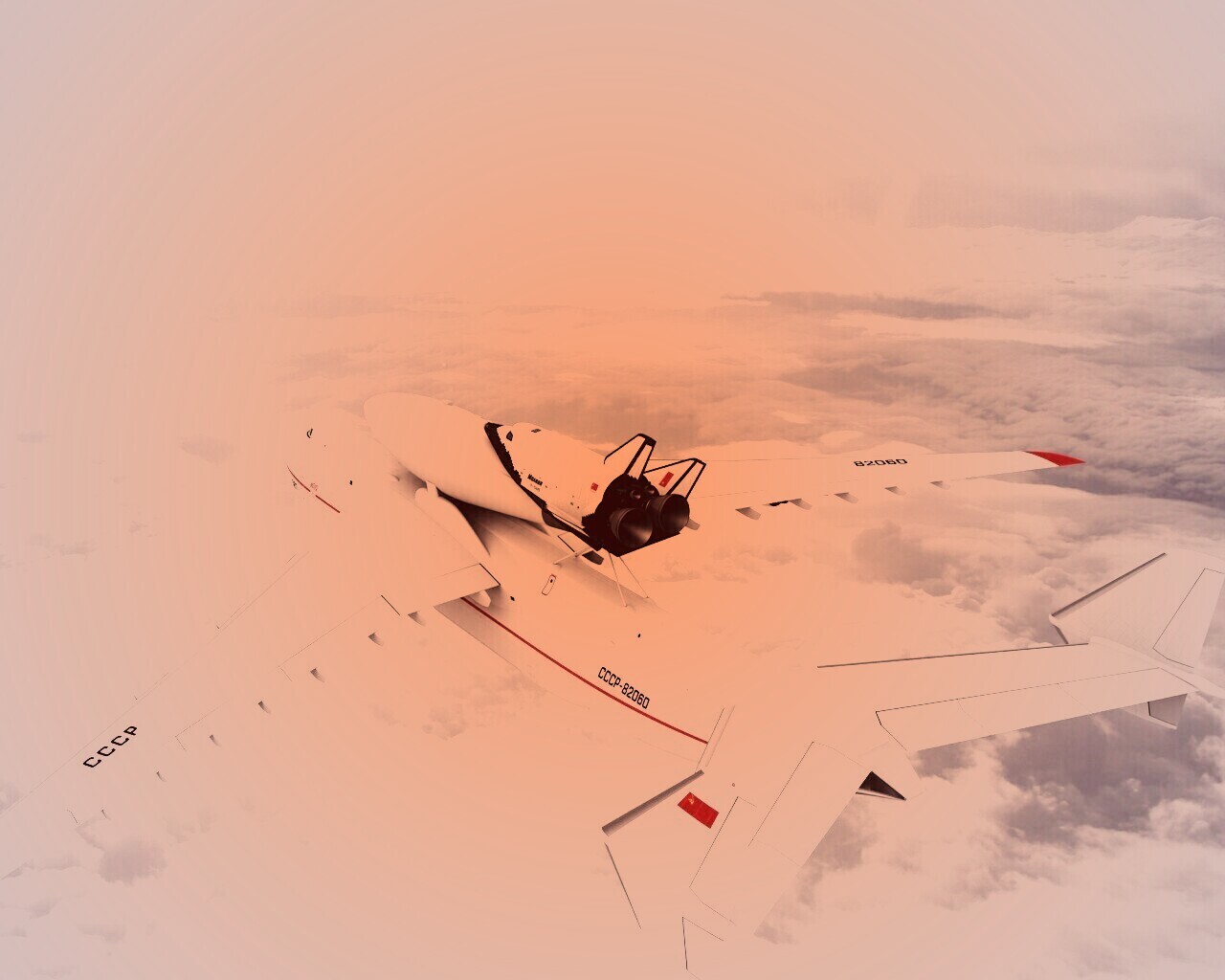 Грузовой самолёт обои