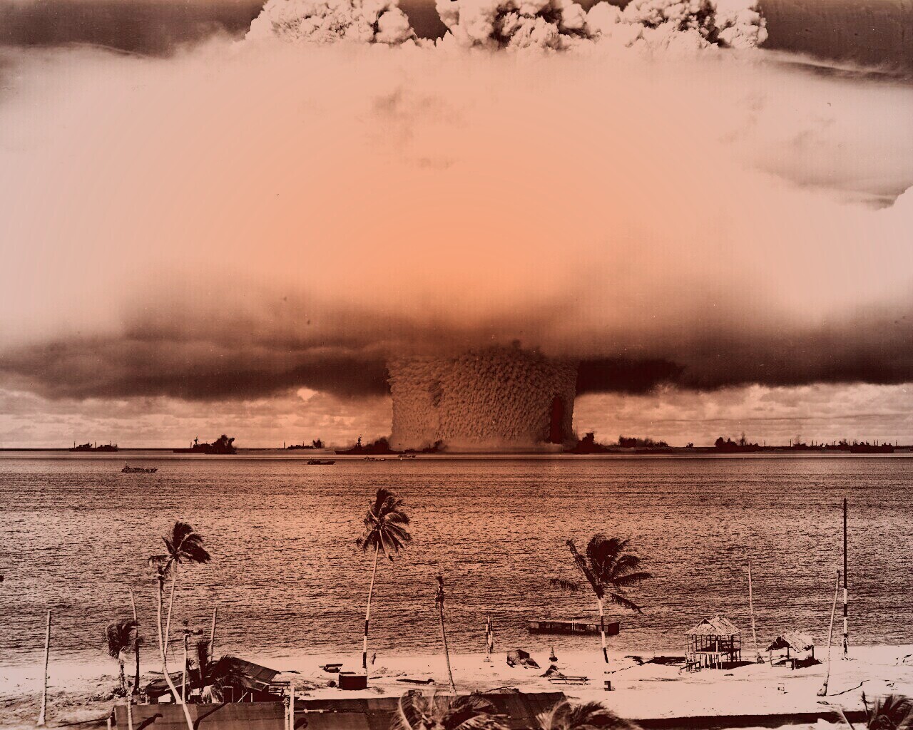 Ядерный гриб обои