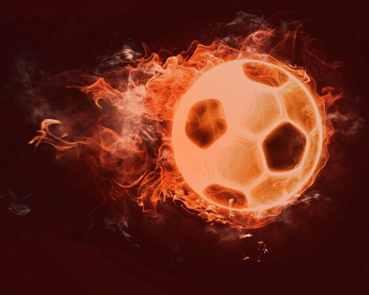 Огненный мяч обои