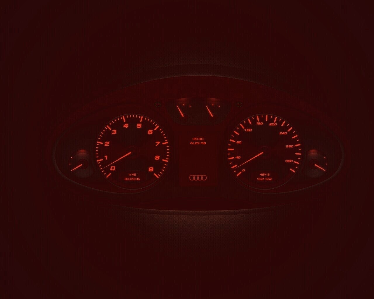 Приборная панель Audi обои