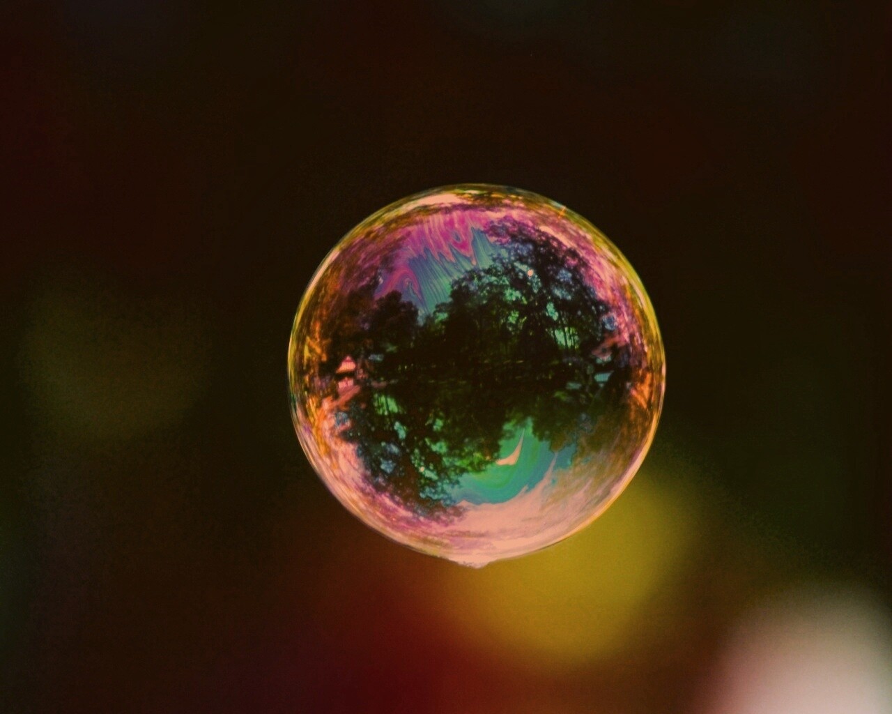 Мыльный пузырь обои