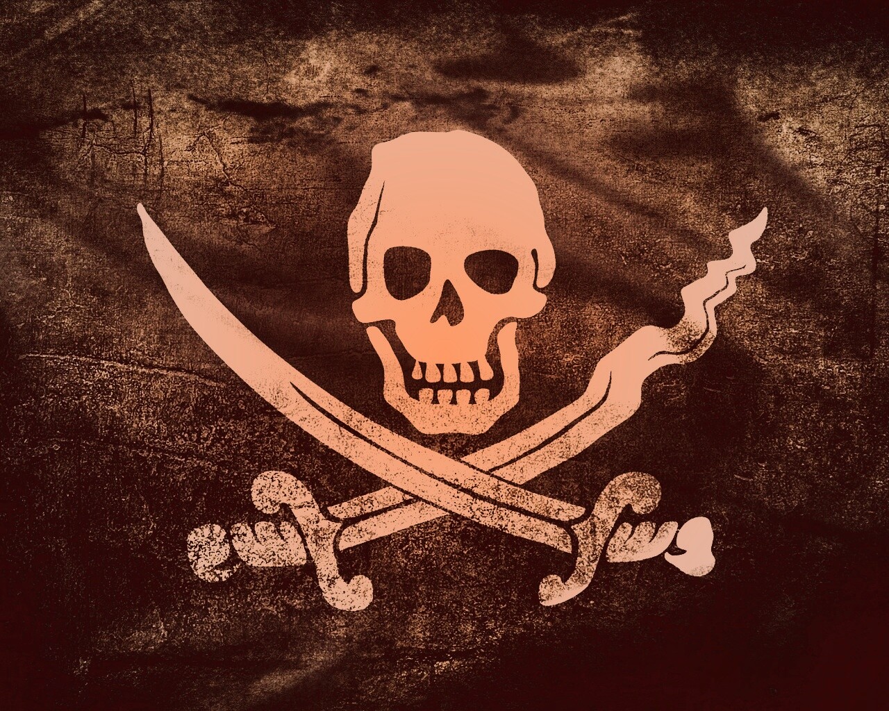 Пиратский флаг обои