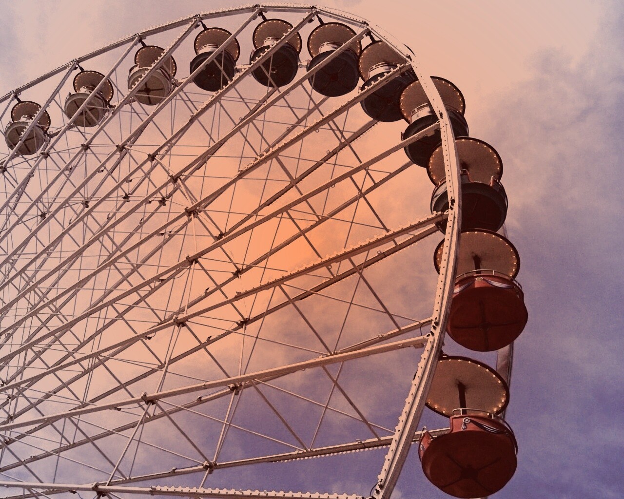 Колесо обозрения обои