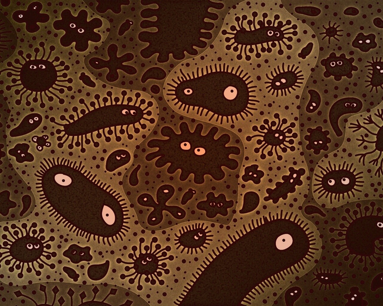 Микроорганизмы обои