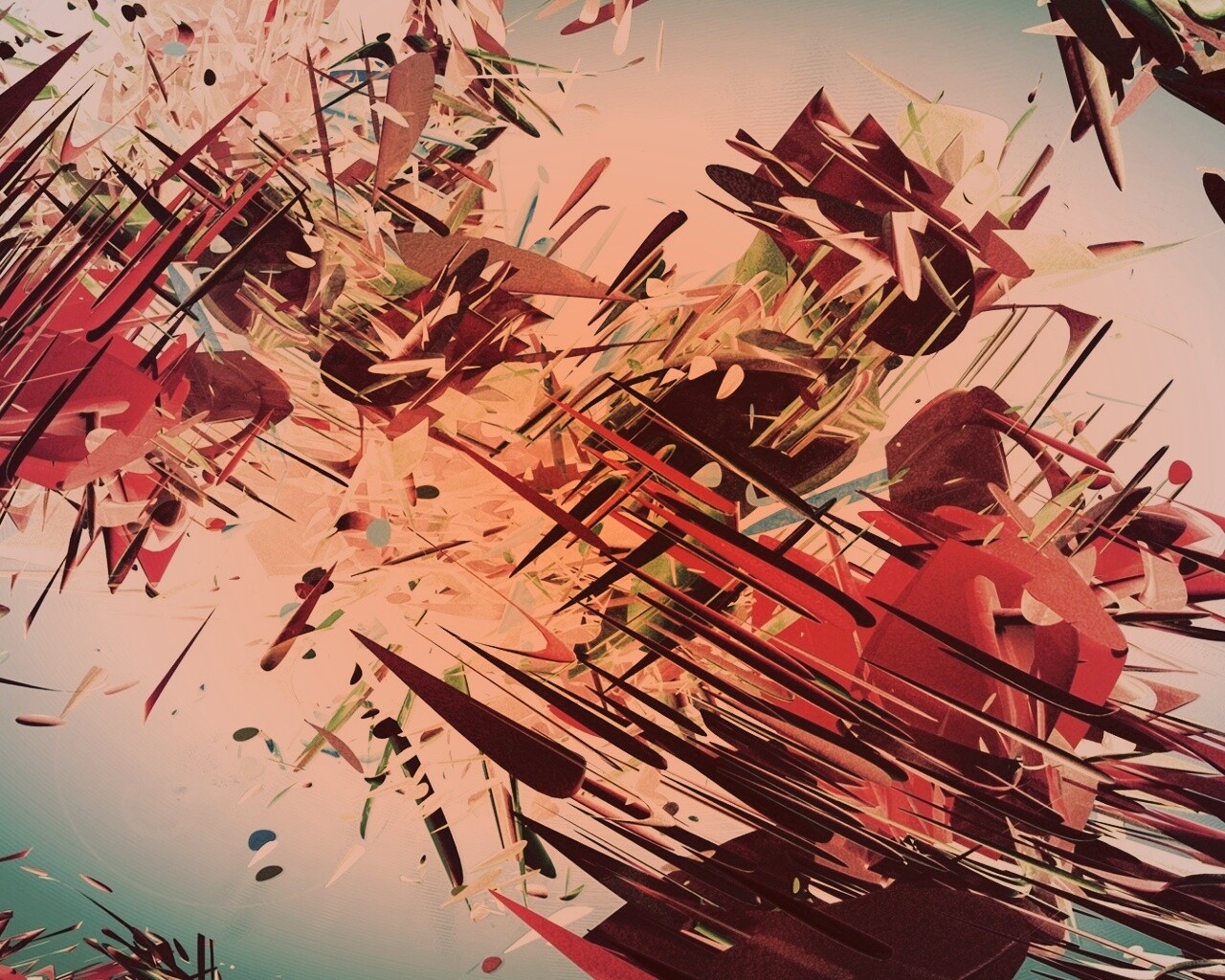 Сумасшедшая абстракция обои