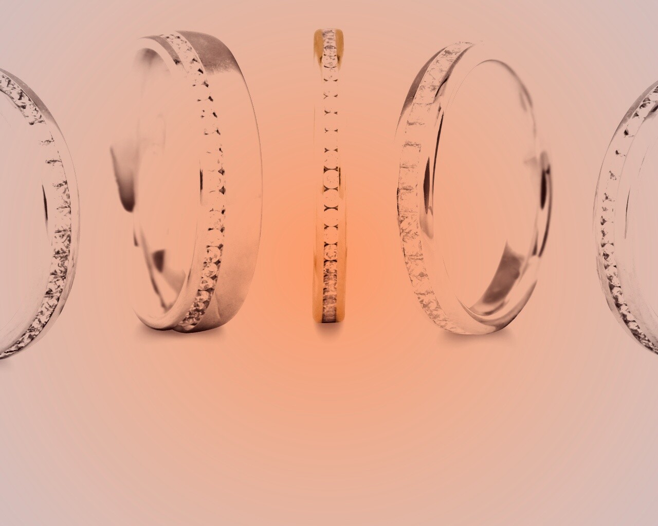 Кольца обои