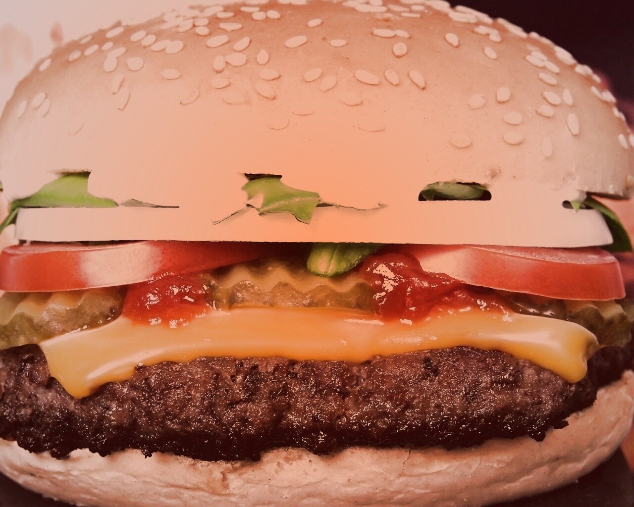 Чизбургер обои